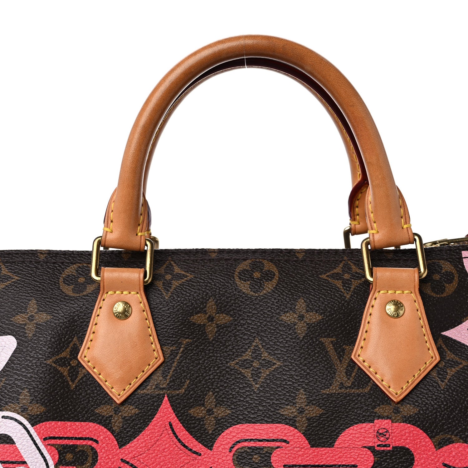 Louis Vuitton Monogram Bay Speedy 30 Rose Ballerine Poppy 16 of 16