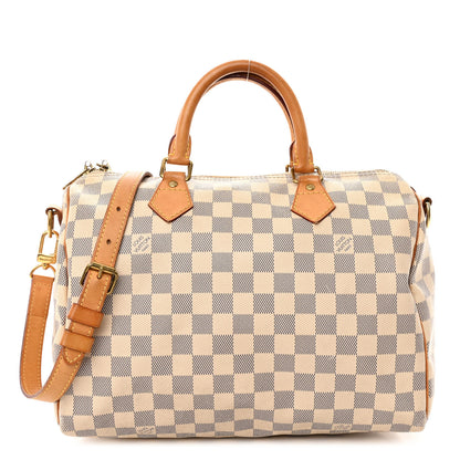Louis Vuitton Damier Azur Speedy Bandouliere 30 1 of 10