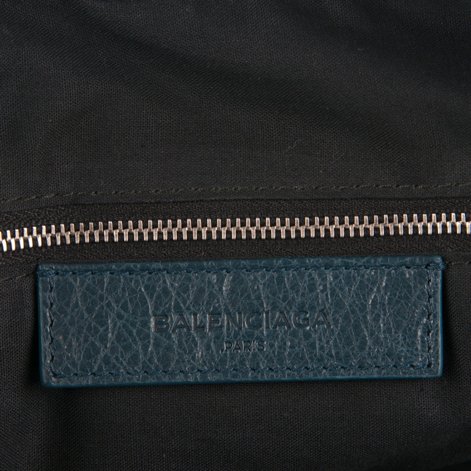 Balenciaga Agneau Classic Hardware Mens Mini Folder Strap Bag Bleu Obscur 6 of 7