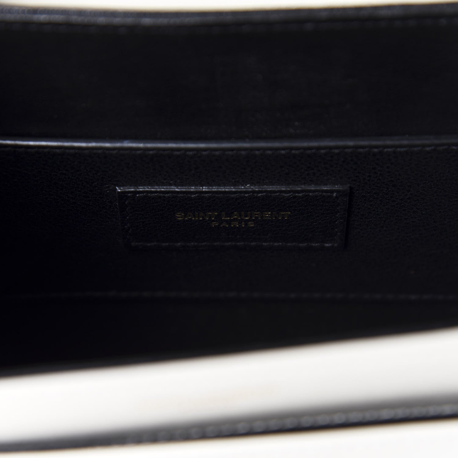 Saint Laurent Calfskin Le 61 Shoulder Bag White 9 of 10