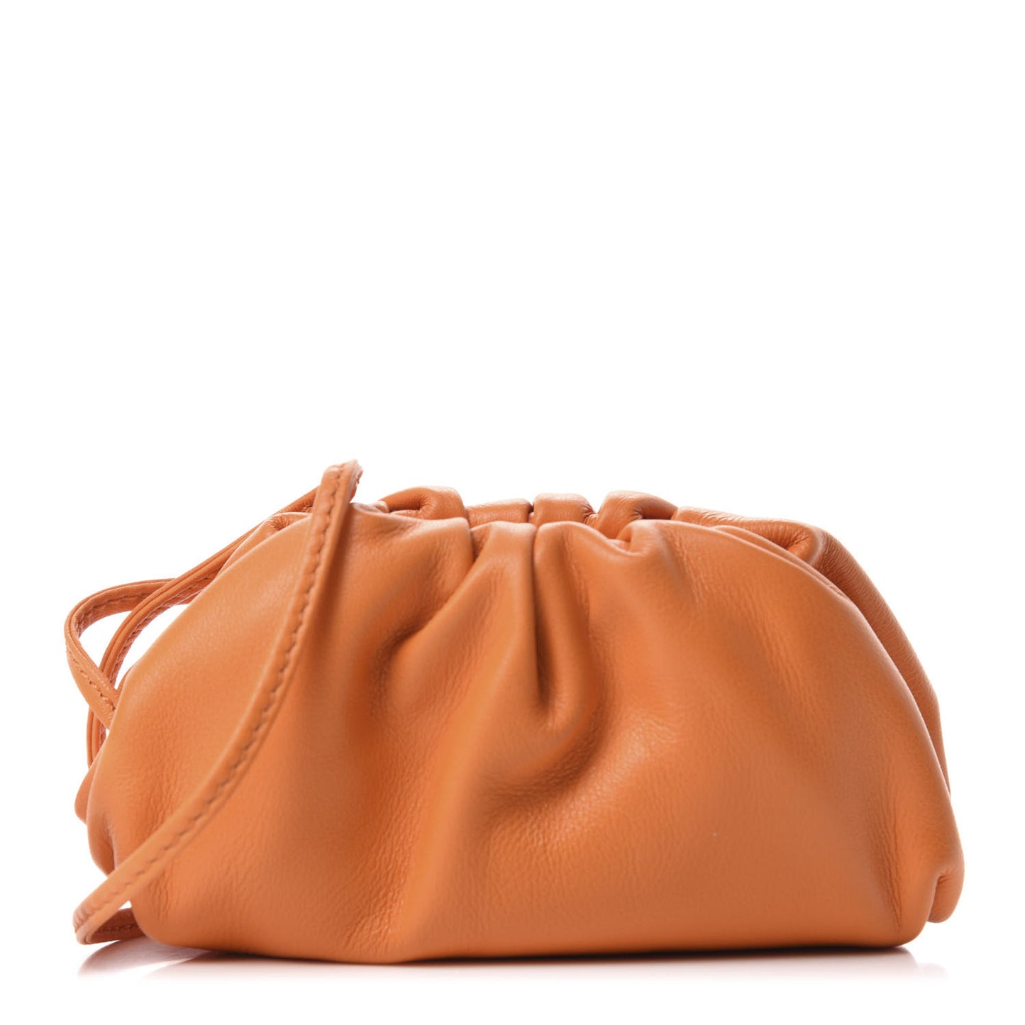 Butter Calfskin Coin Purse Light Orange