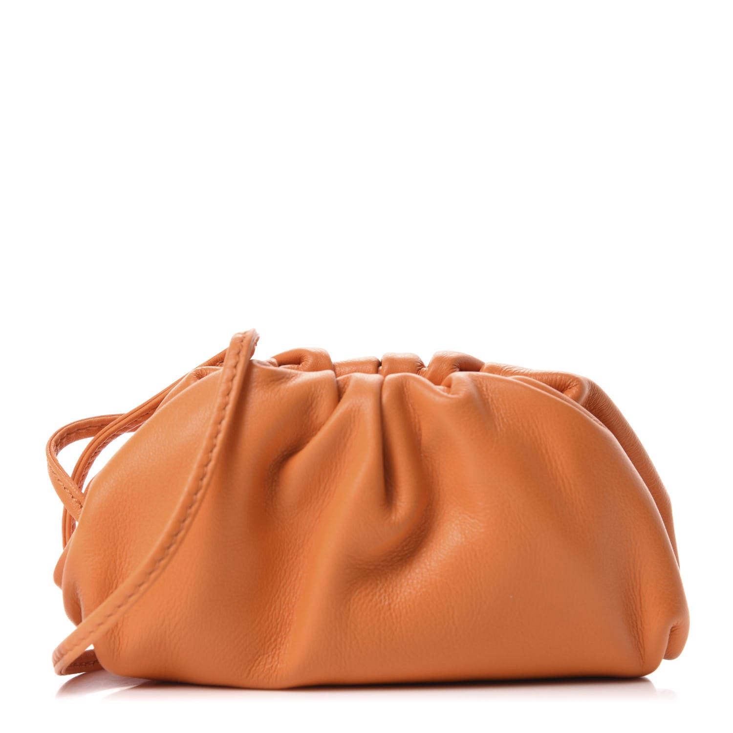 Bottega Veneta Butter Calfskin Coin Purse Light Orange 1 of 7