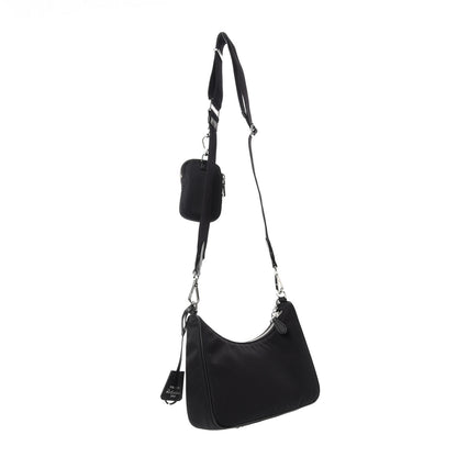 Prada Nylon Re-Edition 2005 Shoulder Bag Black 3 of 12