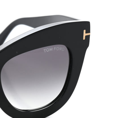 Tom Ford Karina Cat Eye Sunglasses TF612 Black 7 of 7