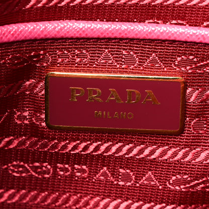 Prada Saffiano Lux Medium Galleria Double Zip Tote Fuxia 6 of 9