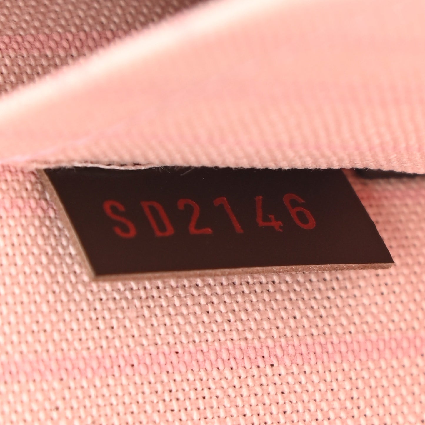 Damier Ebene Neverfull MM GM Pochette Rose Ballerine