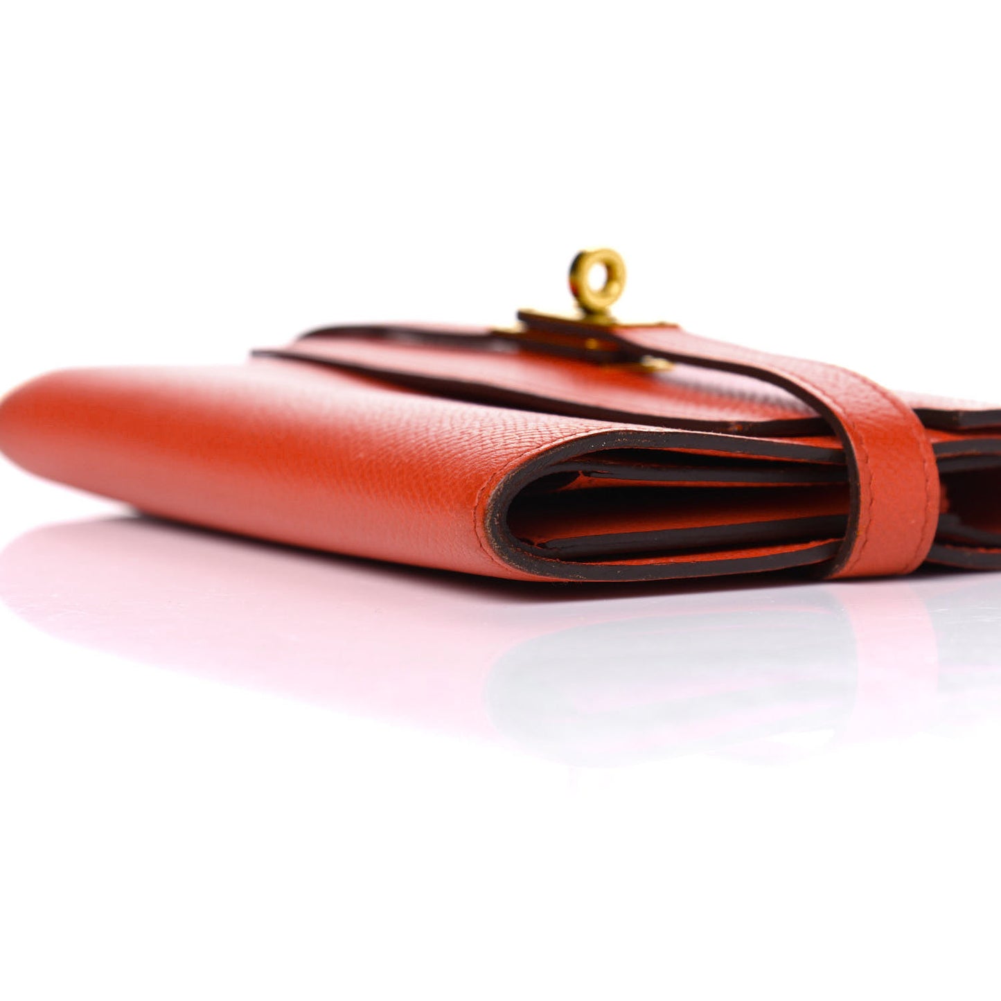 Epsom Medium Kelly Wallet Rouge Tomate