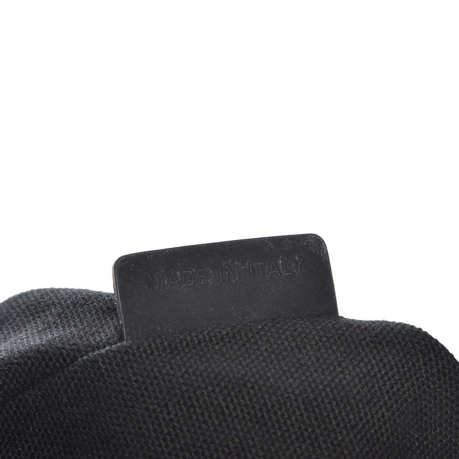 Christian Dior Coated Canvas Cannage Panarea Clutch Black 8 of 8