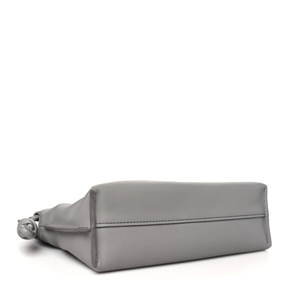 Loewe Calfskin Mini Flamenco Knot Clutch Clutch Pearl Grey 4 of 10