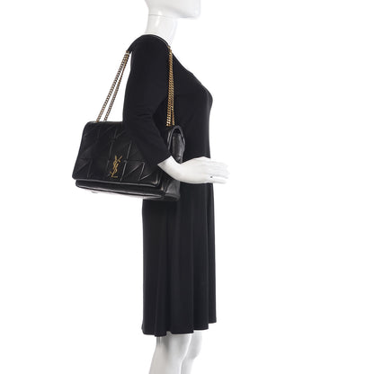 Saint Laurent Lambskin Patchwork Monogram Large Jamie Black 2 of 9