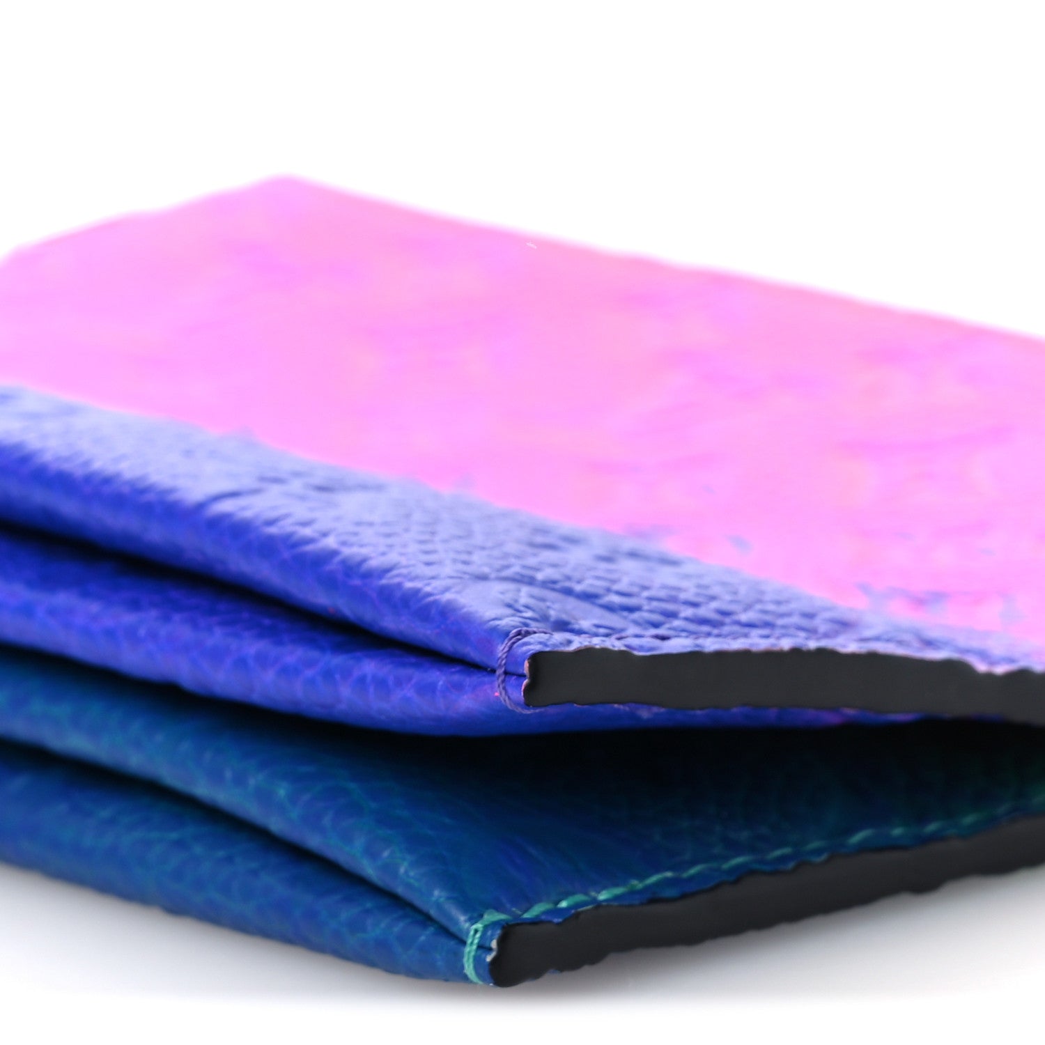 Louis Vuitton Taurillon Illusion Trio Pouch Bleu Rose 9 of 11