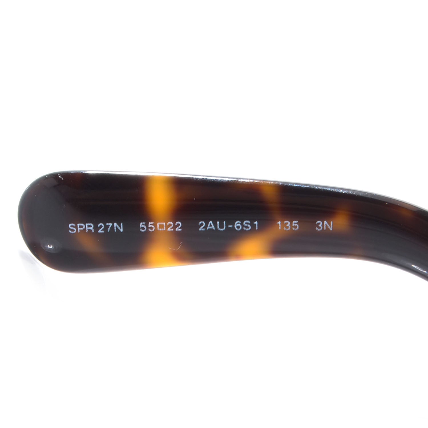 Prada Tortoise Shell Baroque Sunglasses SPR 27N 3 of 5