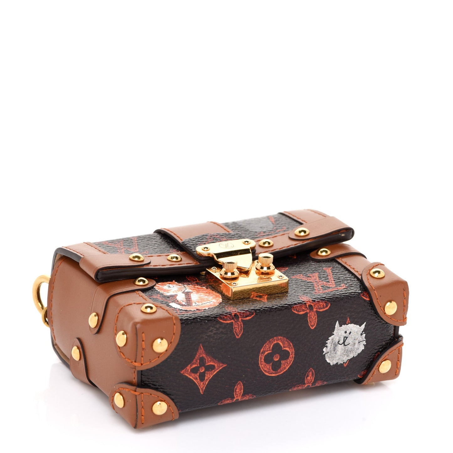 Catogram Essential Trunk Orange Marron