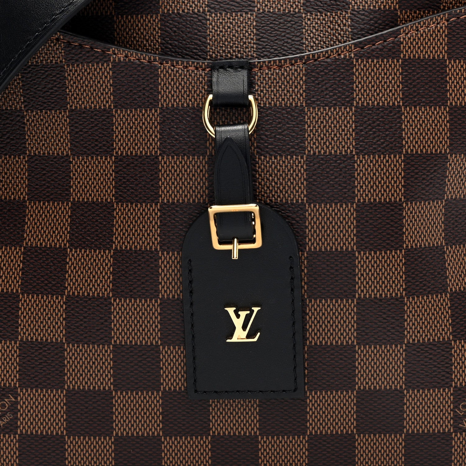 Louis Vuitton Damier Ebene Odeon PM Black 7 of 10