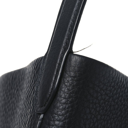 The Row Grained Calfskin Large N/S Park Tote Black 11 of 14