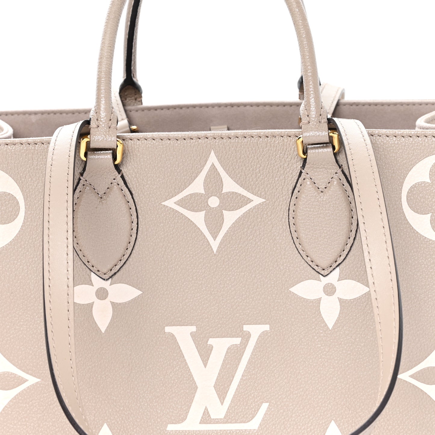 Empreinte Monogram Giant Onthego MM Tourterelle Creme