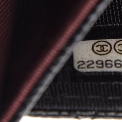 Chanel Caviar Quilted Flap Card Holder Black 8 of 9