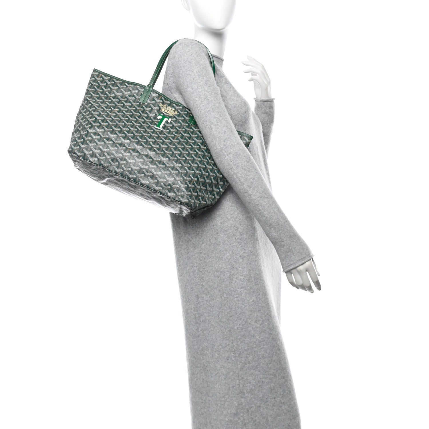 Goyard Goyardine Saint Louis PM Green 2 of 12