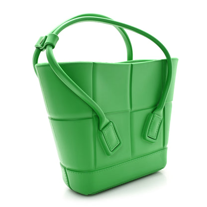 Bottega Veneta Rubber Maxi Intrecciato Mini Arco Grass 3 of 9