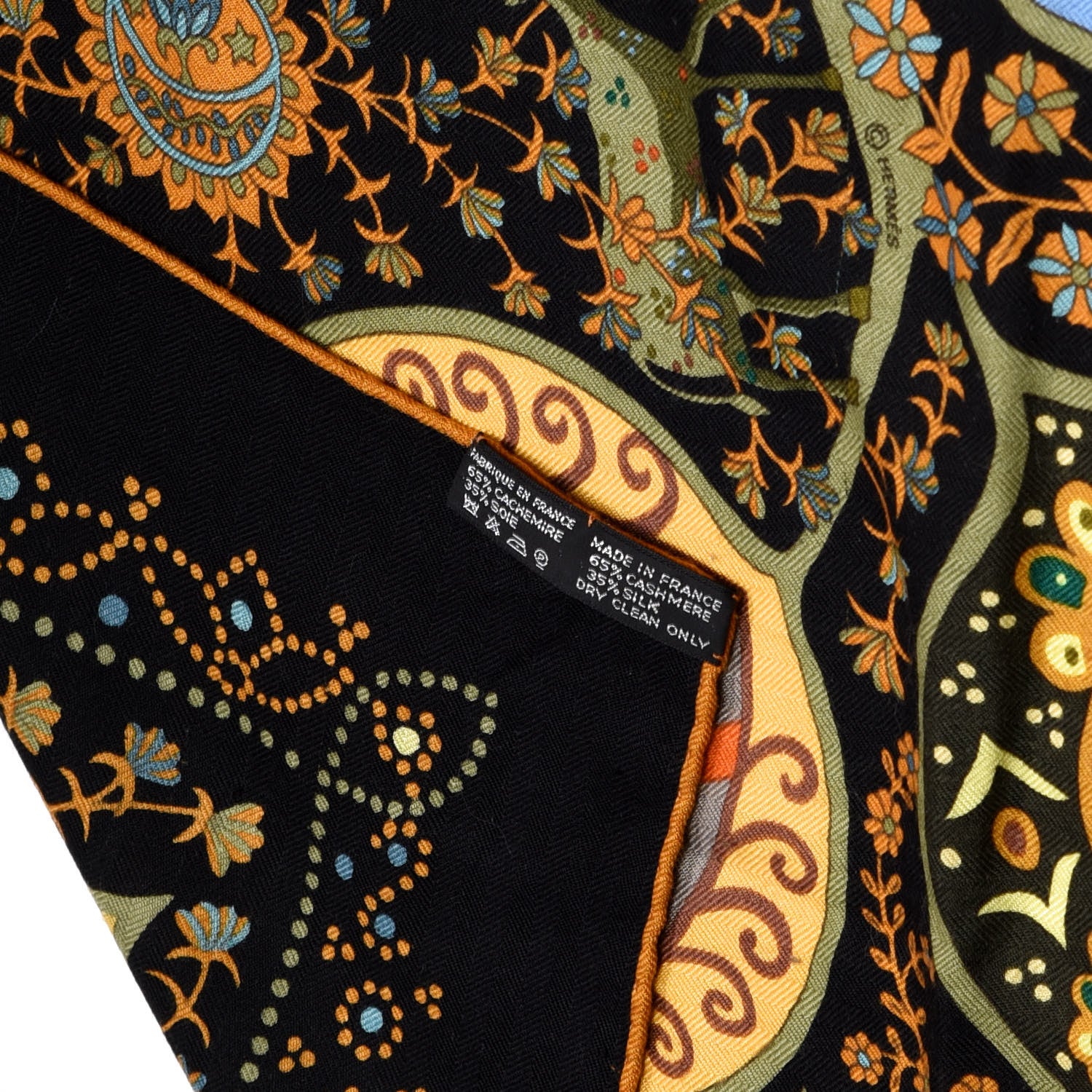Hermes Cashmere Silk L'Arbre De Vie 140 6 of 6