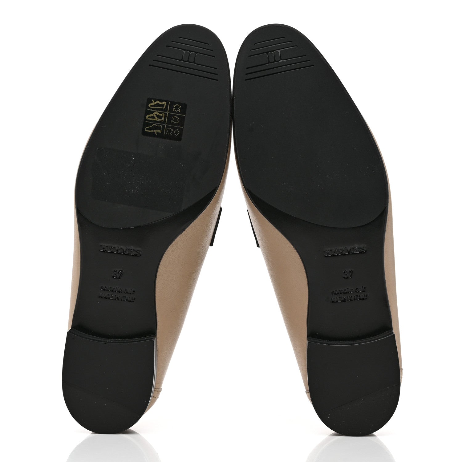 Hermes Goatskin Womens Royal Loafers 37 Multicolor 5 of 8