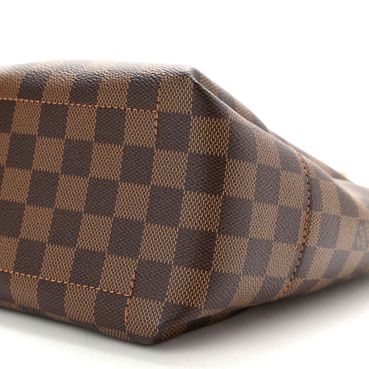 Damier Ebene Belmont PM Safran