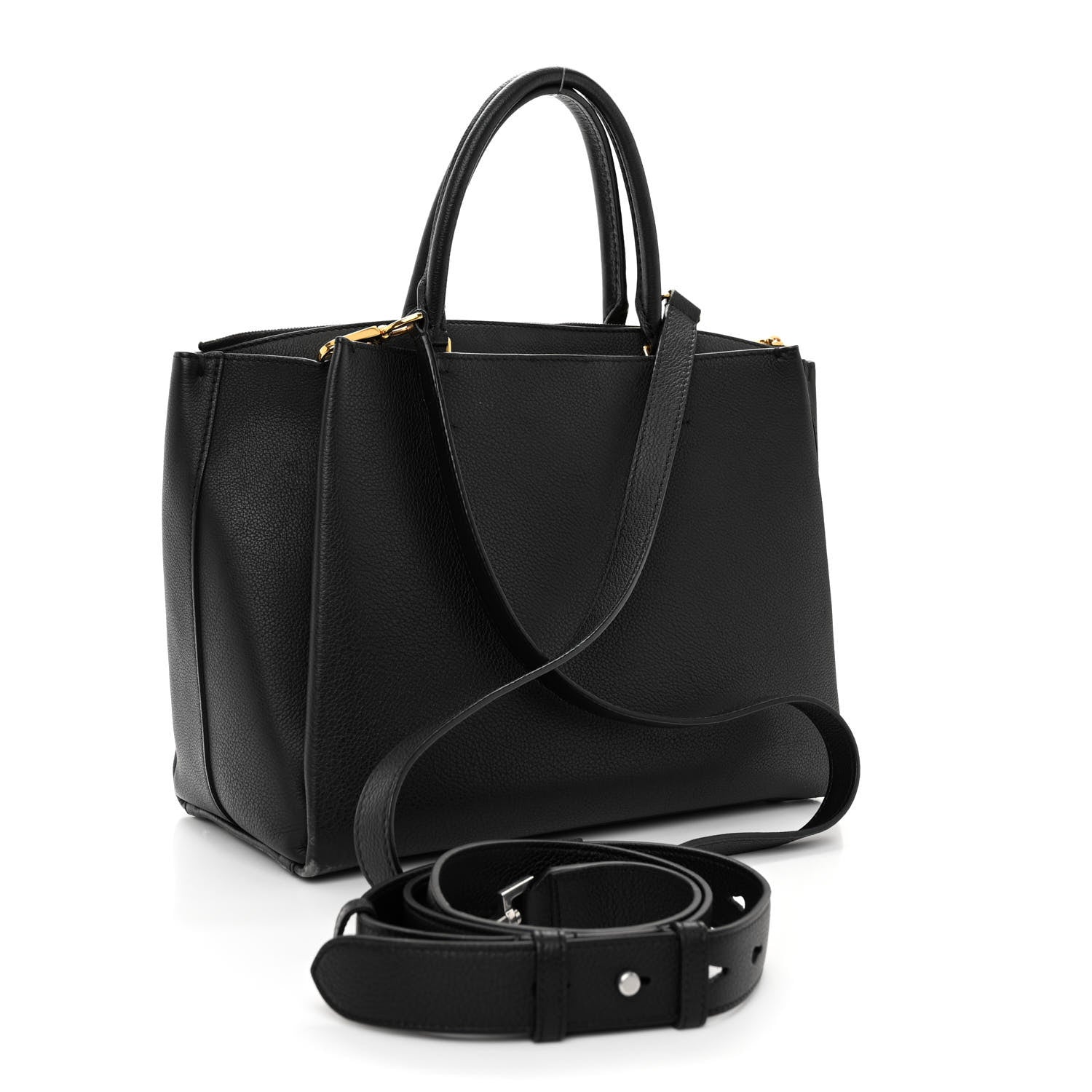 Louis Vuitton Calfskin Lockmeto Black 3 of 10