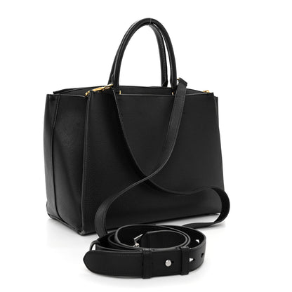 Louis Vuitton Calfskin Lockmeto Black 3 of 10