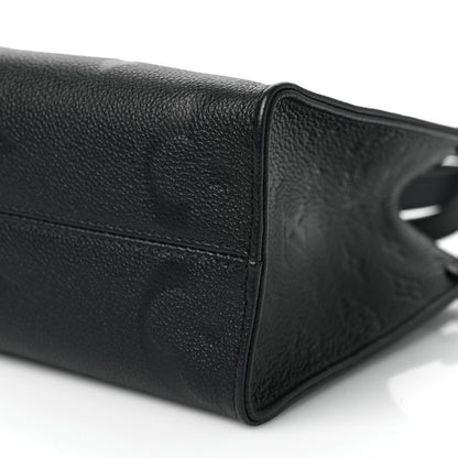 Louis Vuitton Empreinte Monogram Giant Onthego PM Black 9 of 9