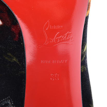 Christian Louboutin Veau Velours Moulamax 85 Booties 39 Black 7 of 8