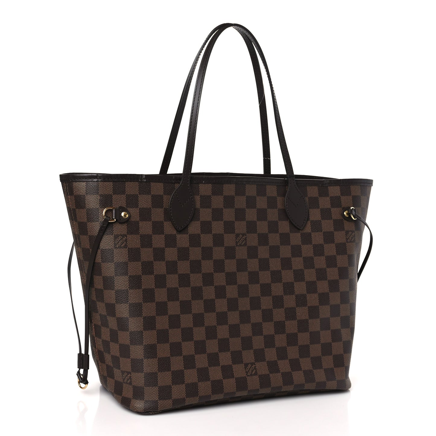 Damier Ebene Neo Neverfull MM Rose Ballerine