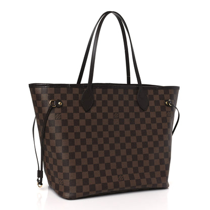 Louis Vuitton Damier Ebene Neo Neverfull MM Rose Ballerine 4 of 10