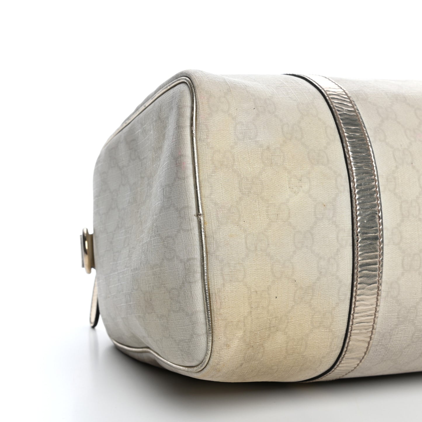GG Plus Monogram Medium Joy Boston Metallic