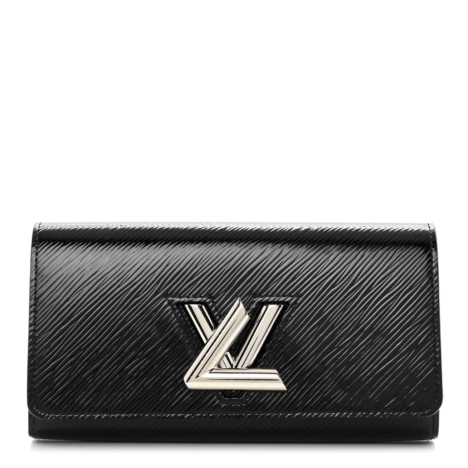 Louis Vuitton Electric Epi Twist Wallet Black 1 of 8