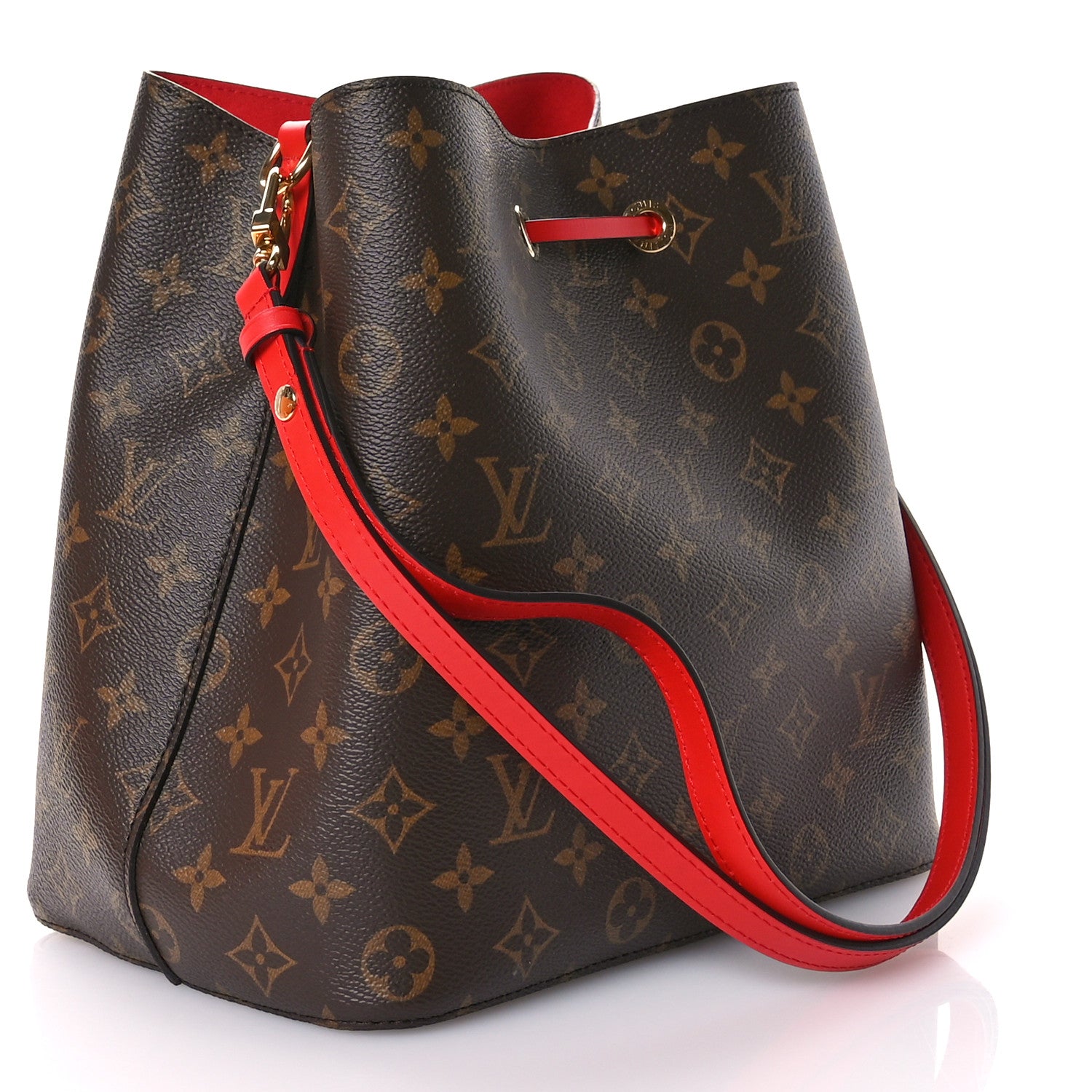 Louis Vuitton Monogram Neonoe MM Coquelicot 3 of 10
