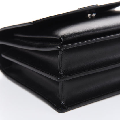 Saint Laurent Calfskin Medium Monogram Sunset Black 8 of 9