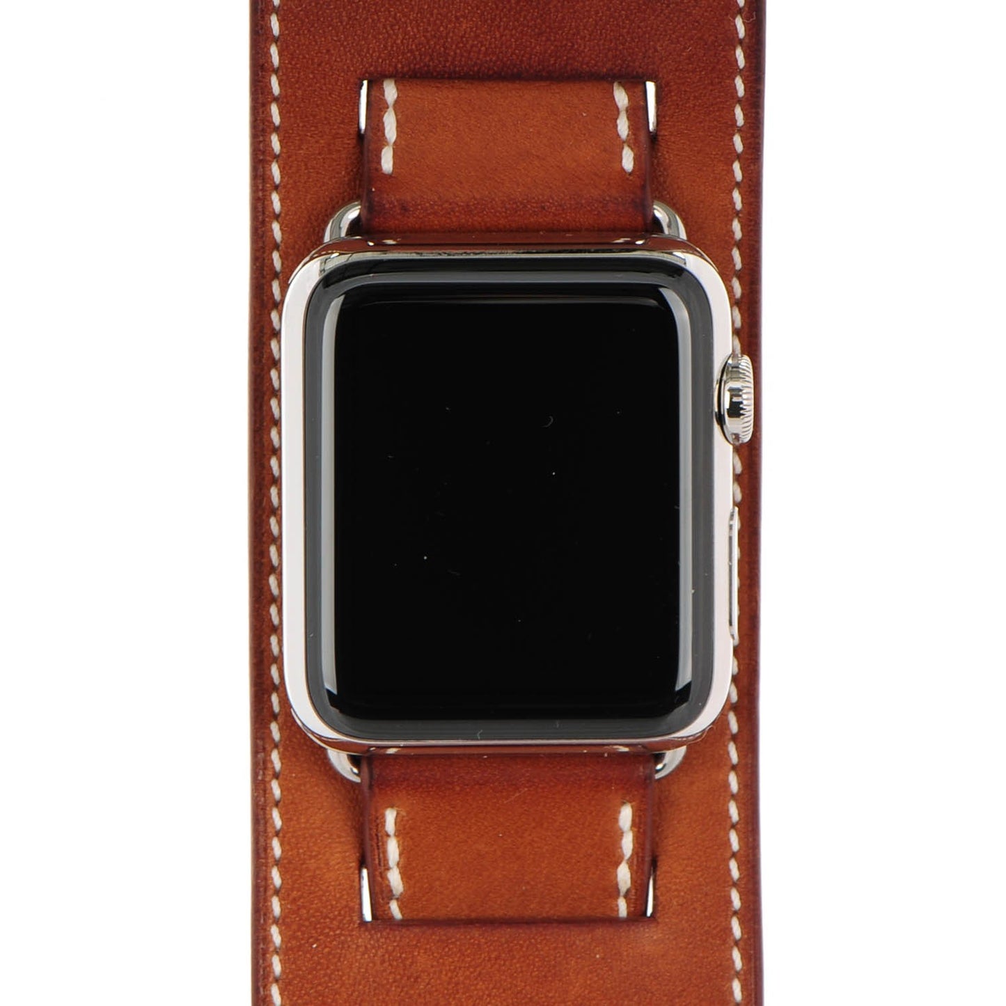 Barenia 42mm Apple Watch Cuff Fauve
