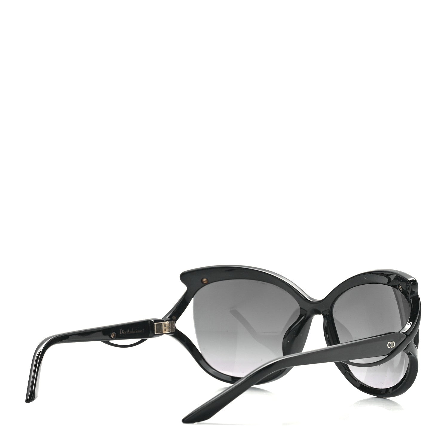 Christian Dior Audacieuse 1 Cat Eye Sunglasses Black 4 of 9