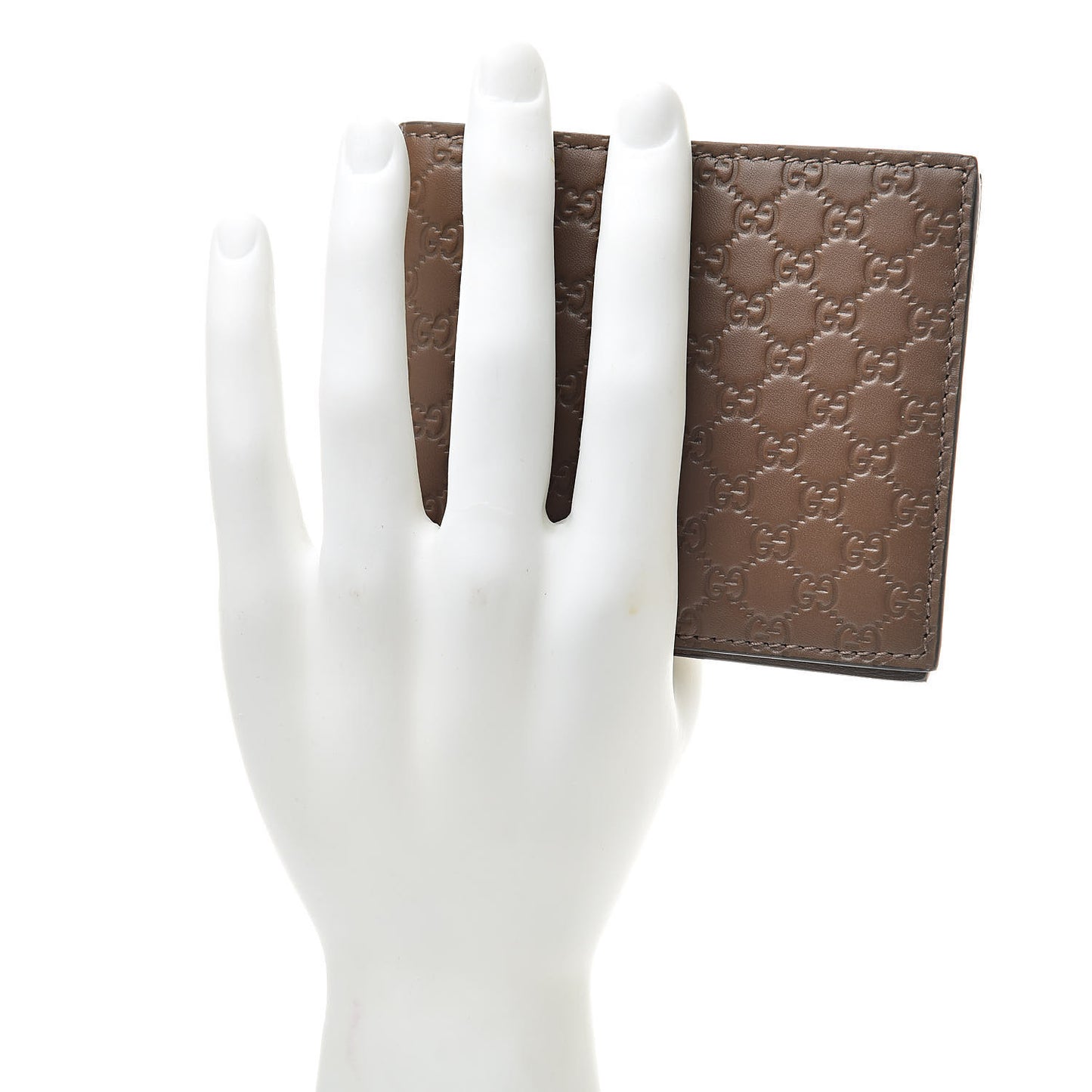Microguccissima Bi-Fold Wallet Acero