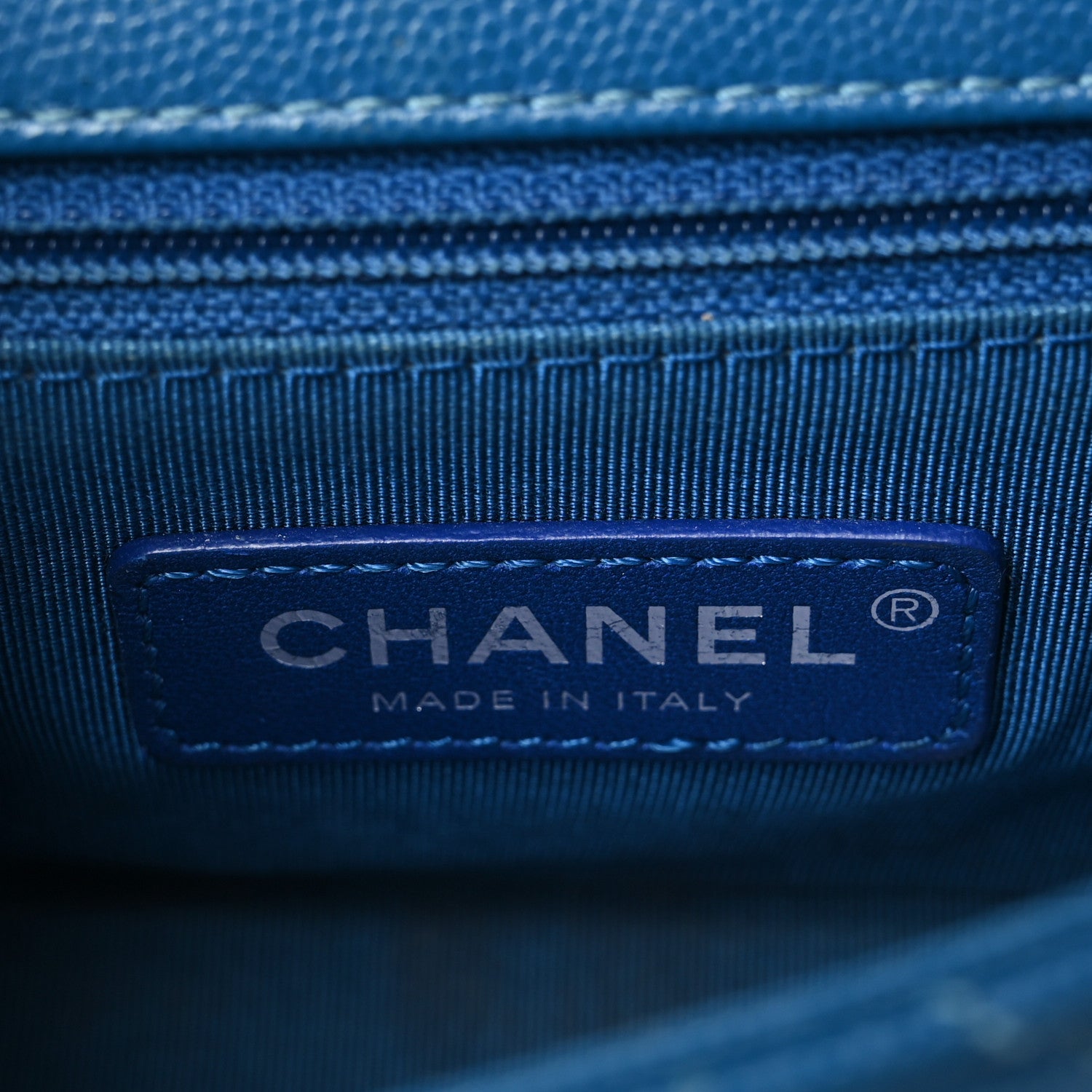 Chanel Caviar Quilted My Everything Small Flap Blue 5 of 9