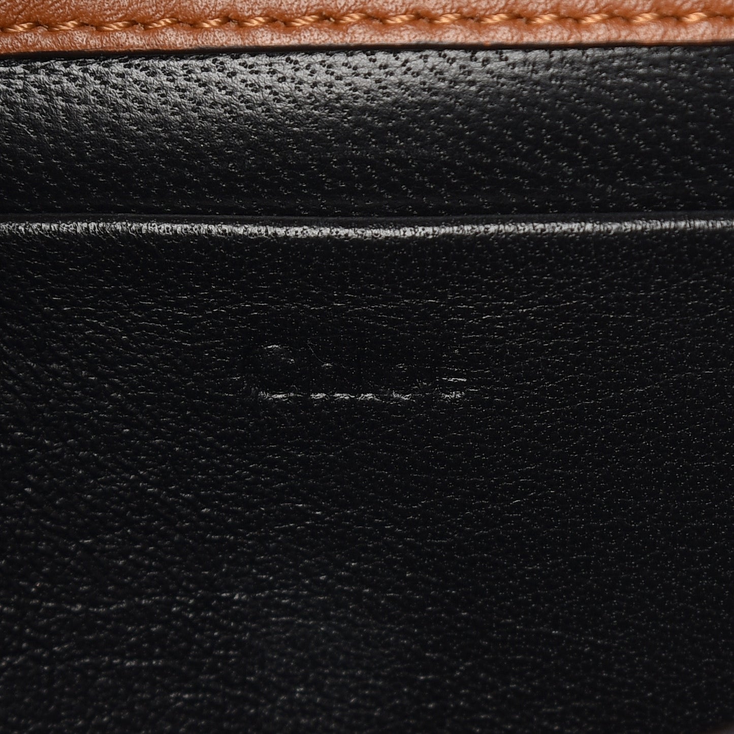 Calfskin Small Nile Bracelet Minaudiere Bag Caramel