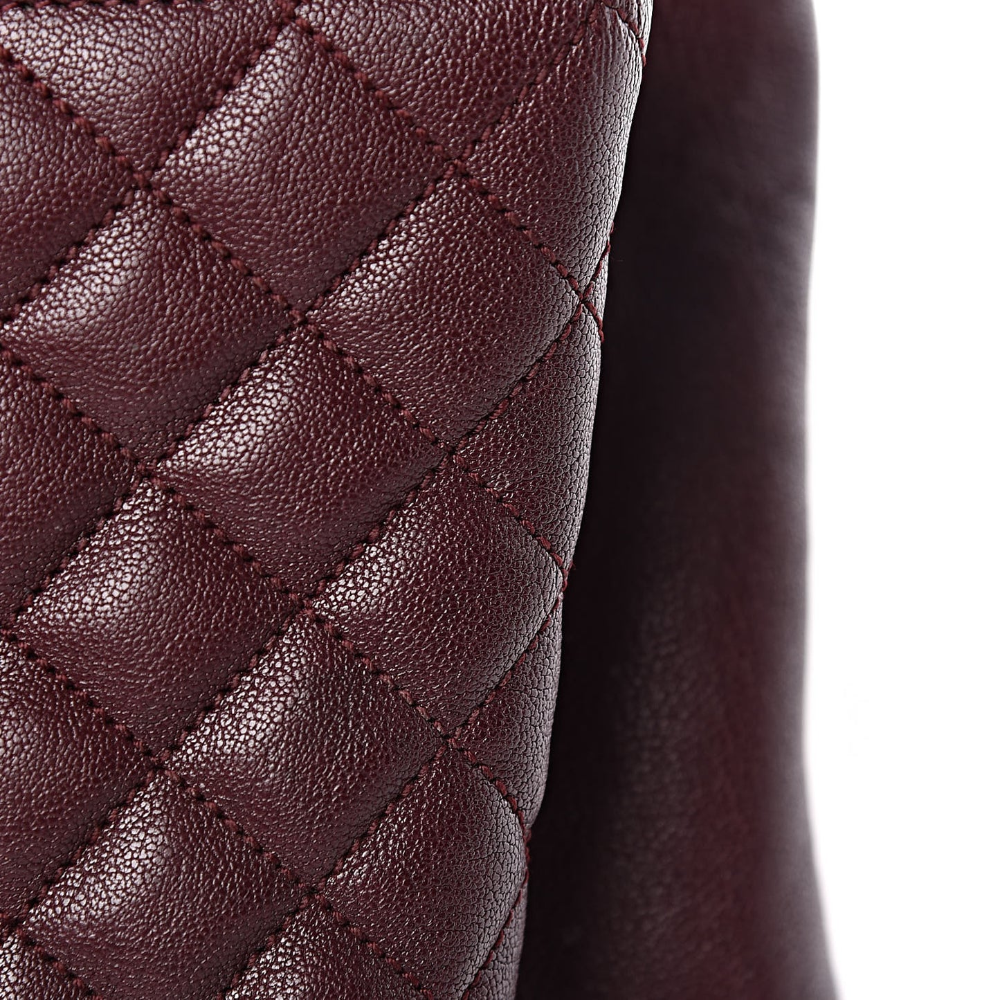 Calfskin Mixed Matelasse Triquilt Large Monogram Envelope Satchel Bordeaux