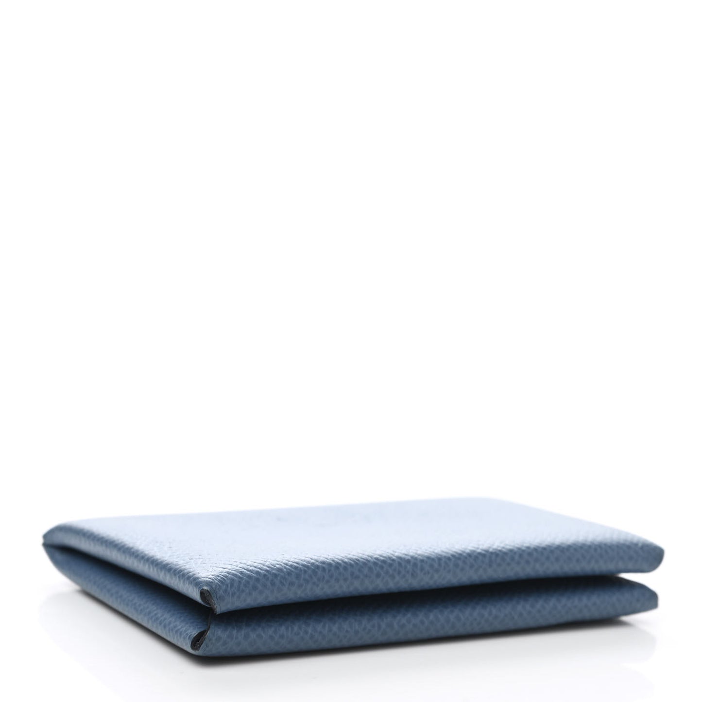 Epsom Calvi Card Case Bleu Agate