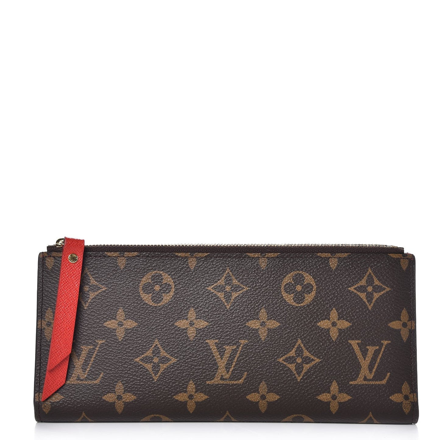 Monogram Adele Wallet Coquelicot