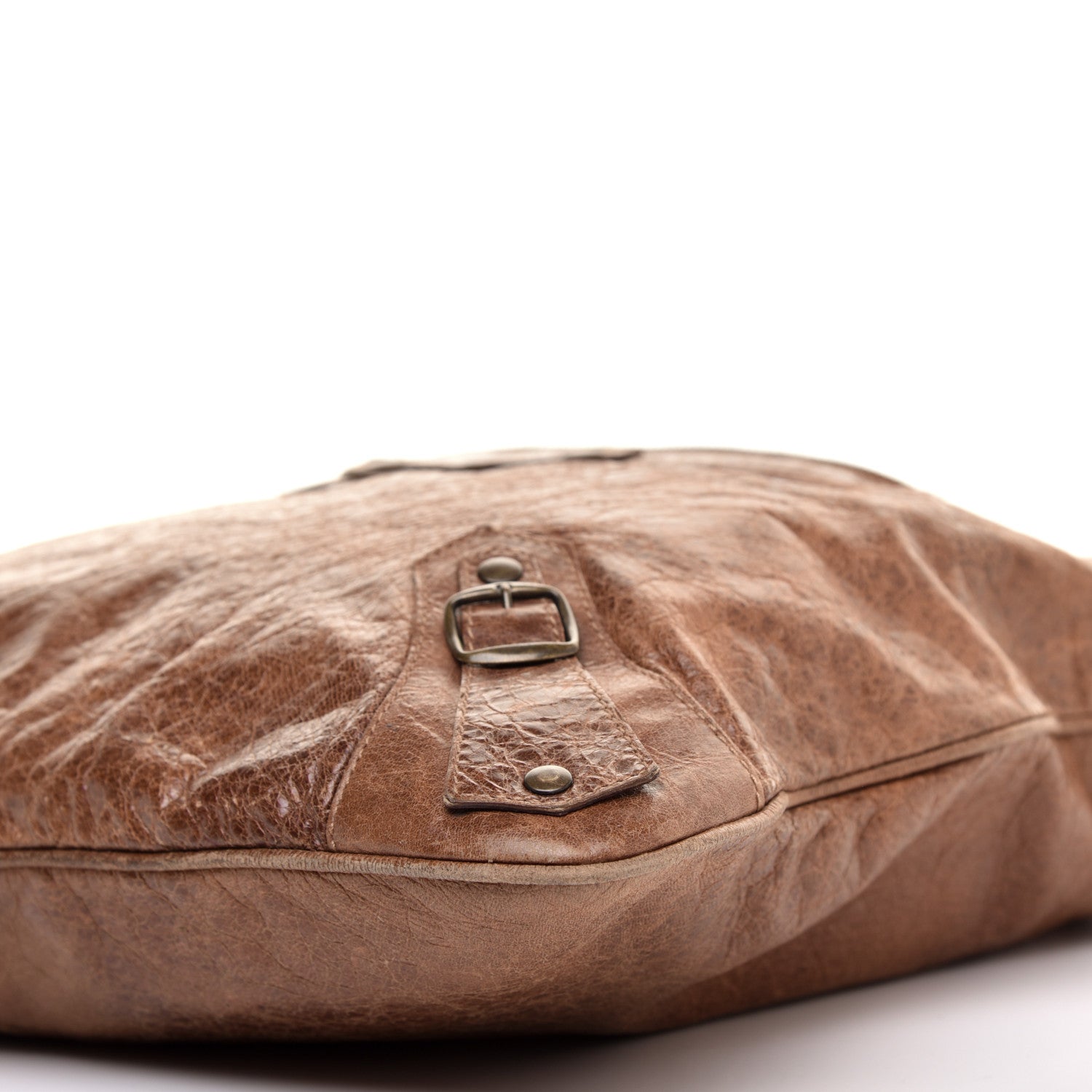 Balenciaga Agneau Classic Hardware Besace Hobo Sienna 7 of 9
