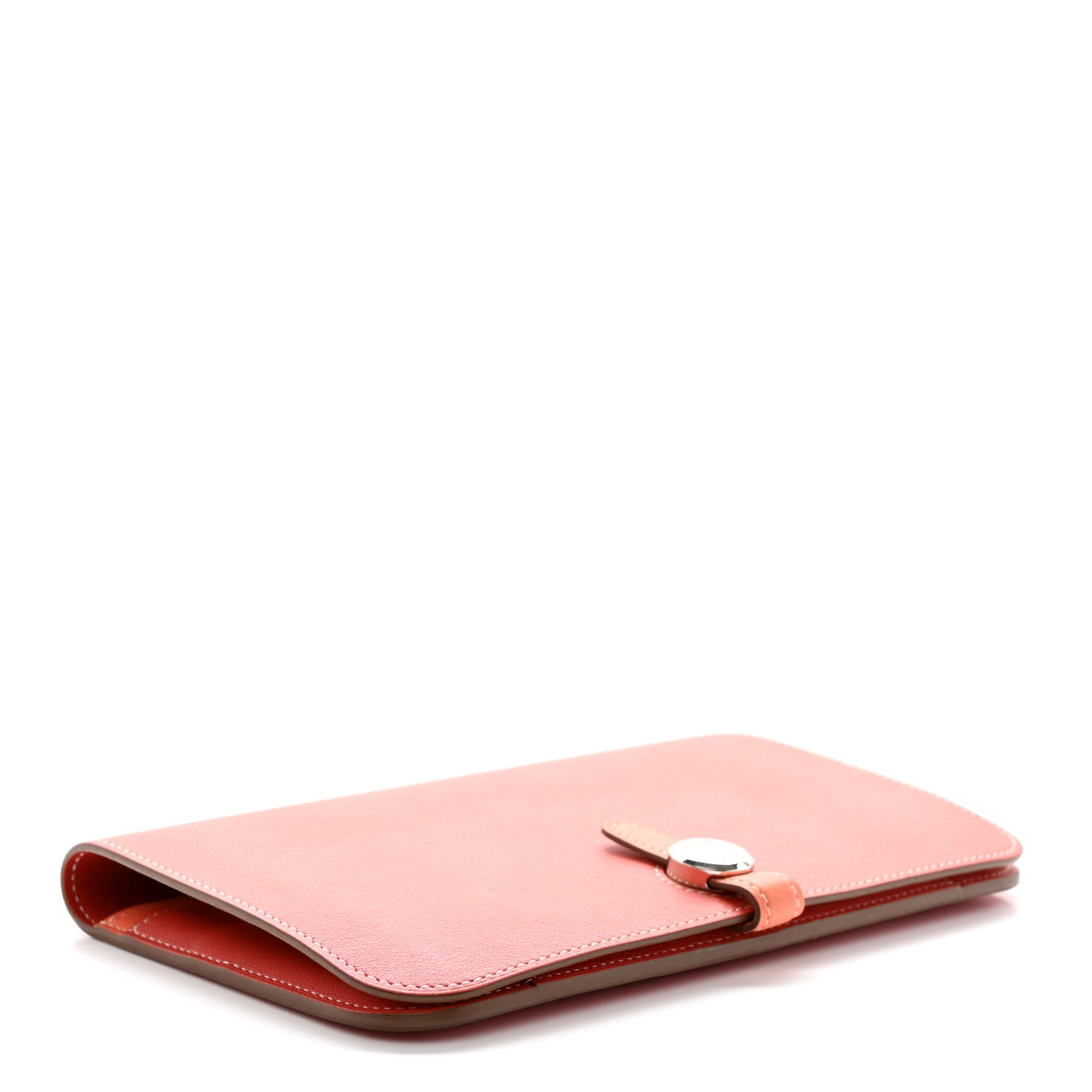 Hermes Swift Dogon Duo Wallet Sanguine Crevette 5 of 10