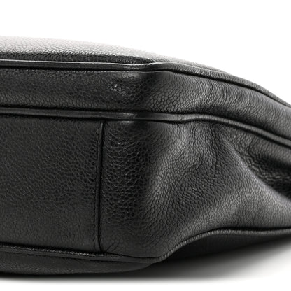 Chanel Caviar Flap Shoulder Bag Black 10 of 10