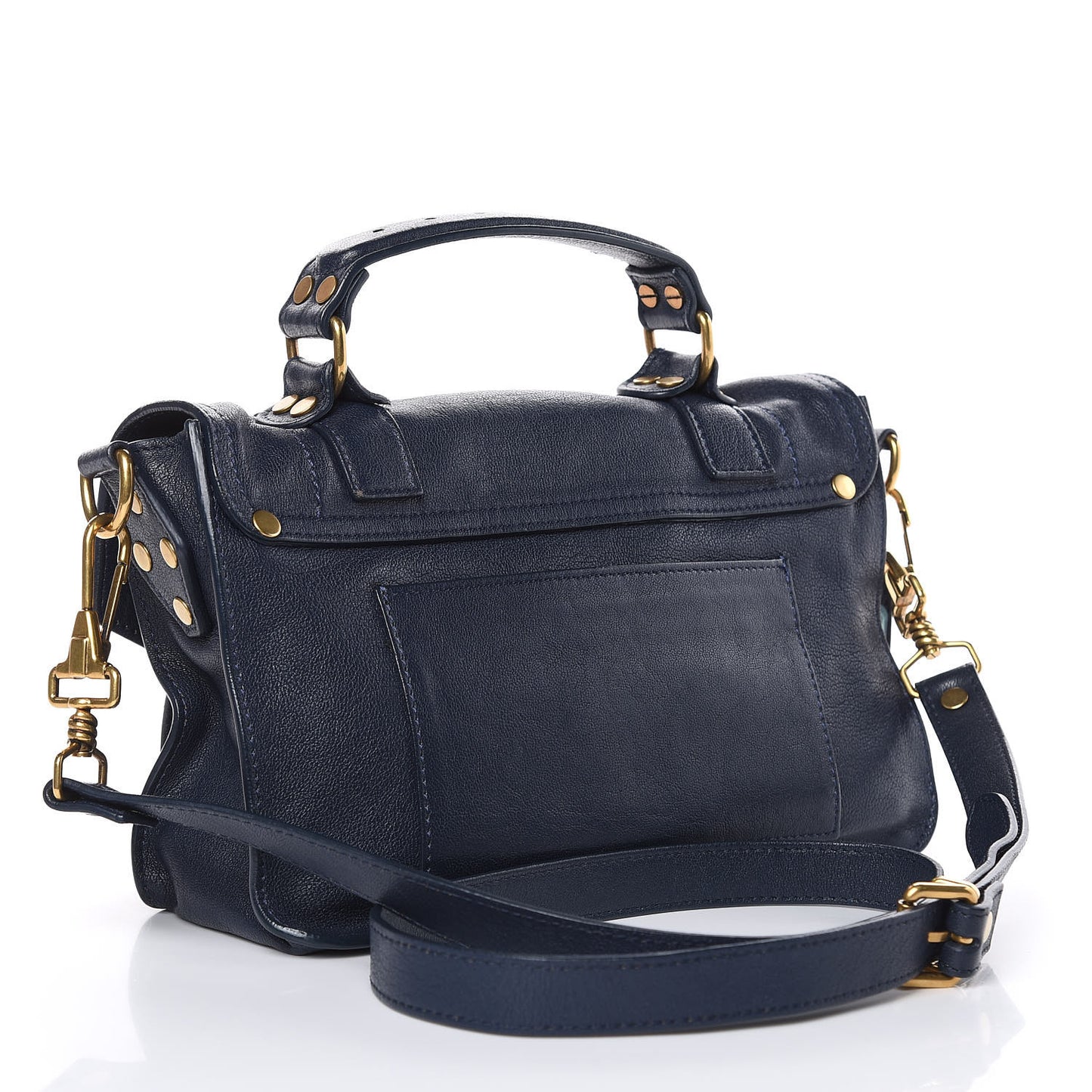 Lambskin Tiny PS1 Satchel Midnight