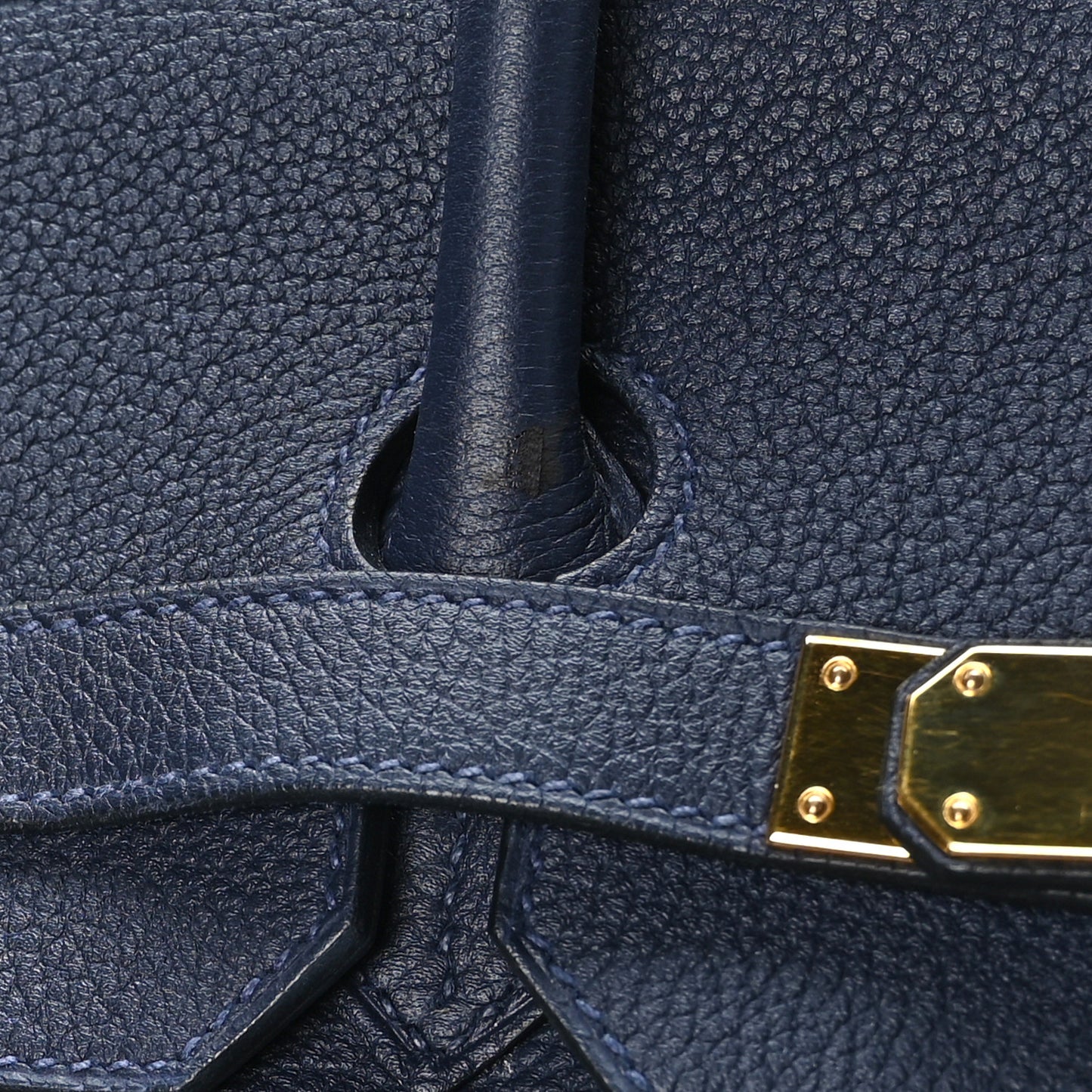 Togo Birkin 35 Bleu Nuit