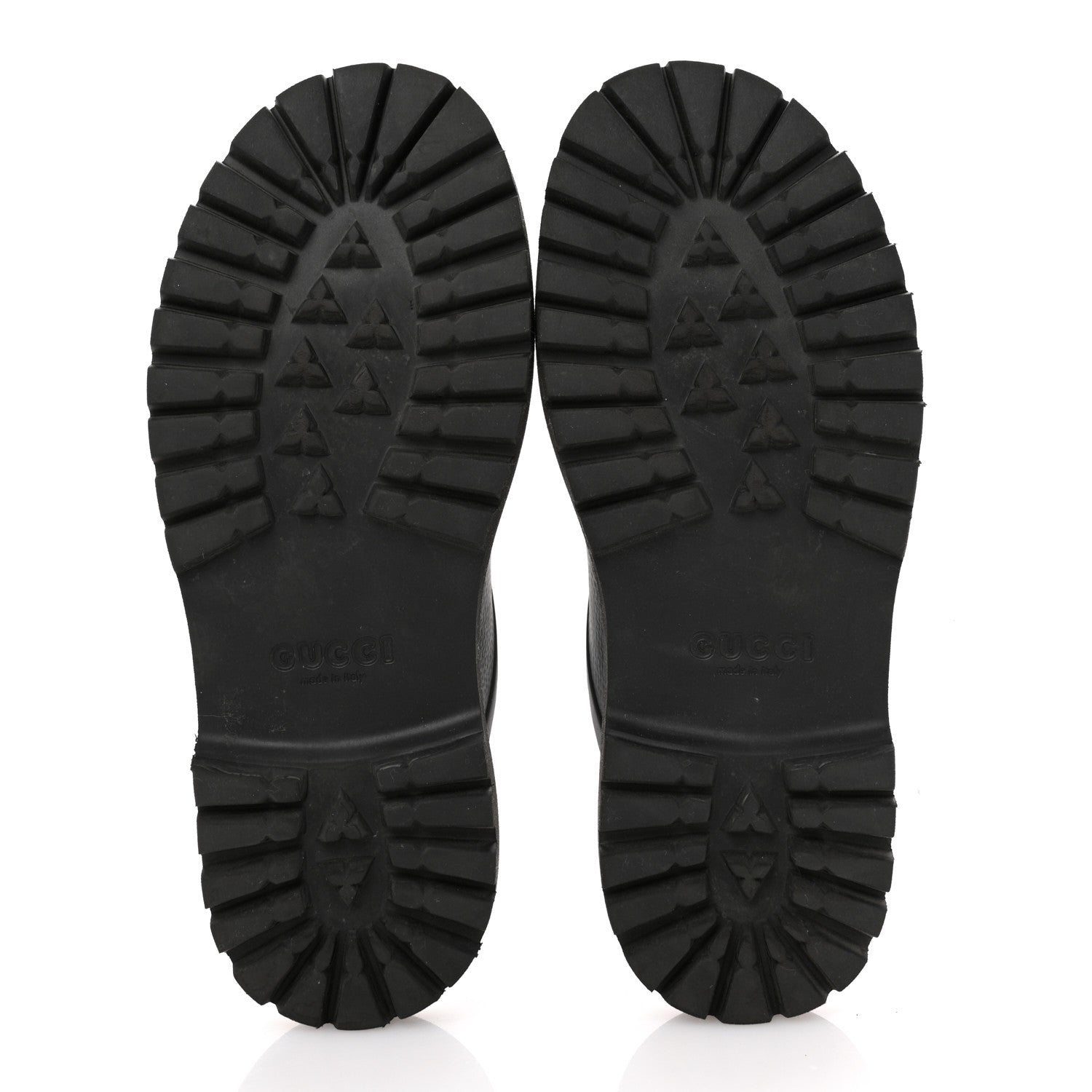 Gucci Rubber GG Monogram Mens Sandals 11 Black 6 of 12